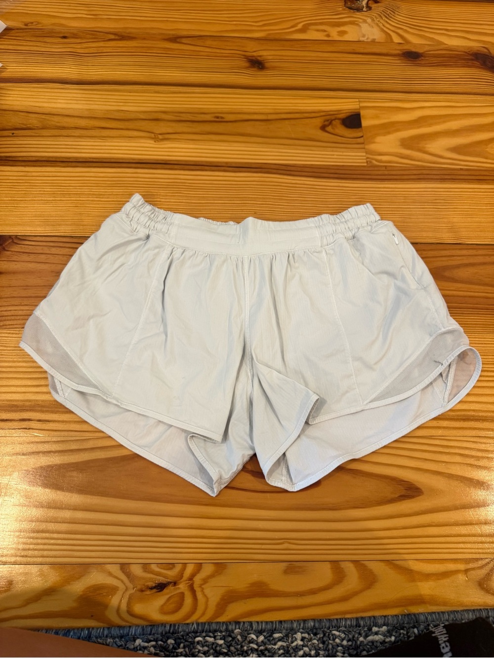 lululemon athletica white shorts have a few spots I do think they’ll come out